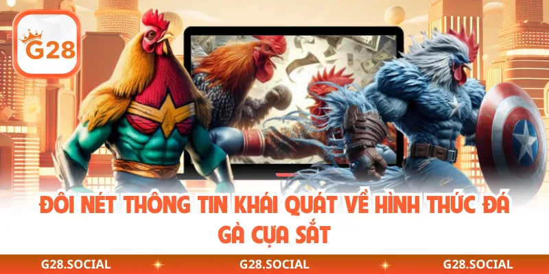 Đôi nét thông tin khái quát về hình thức đá gà cựa sắt