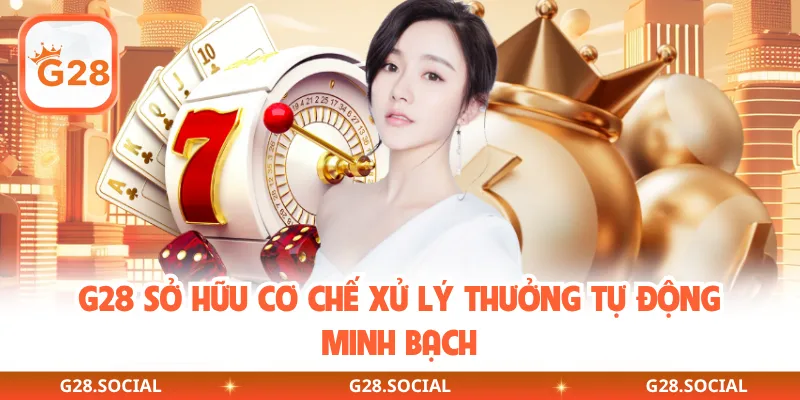 G28 sở hữu cơ chế xử lý thưởng tự động minh bạch